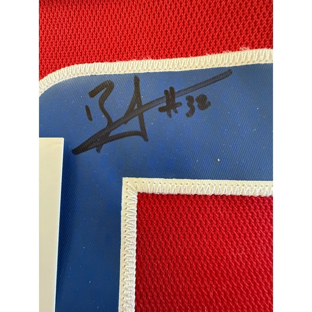 Adidas‎ Los Angeles Clippers NBA Jersey Red Number Griffin signed with COA